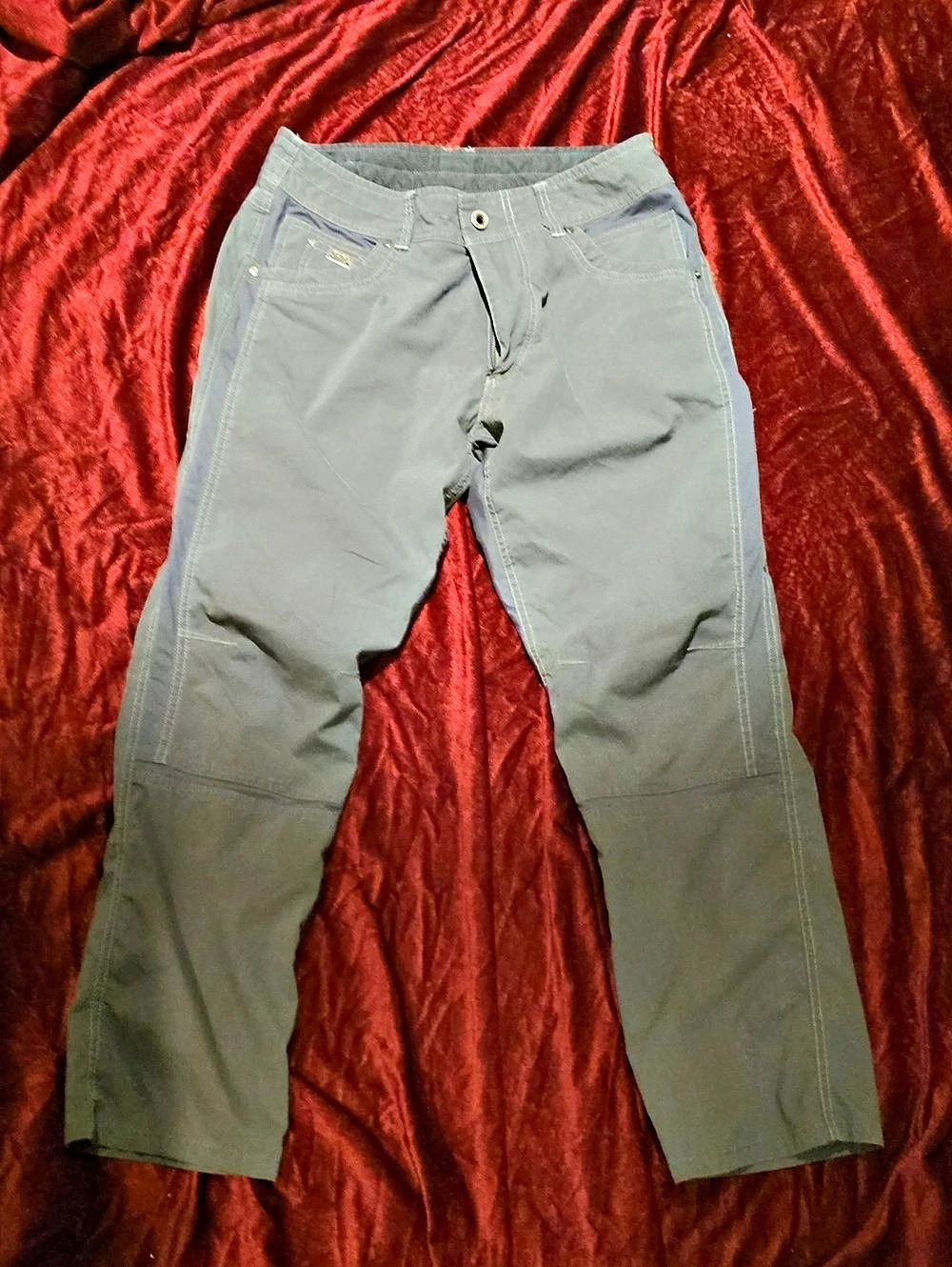 Kuhl Radikl Pants Men's Cargo Pants Stretchy Gray Waist 34